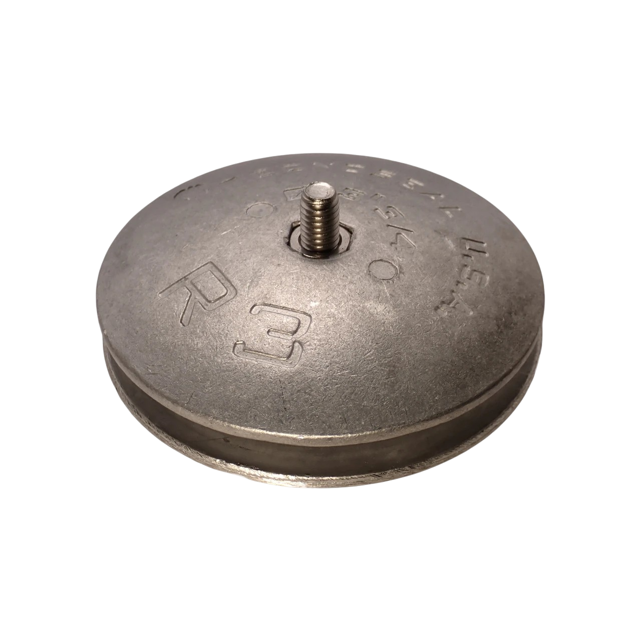 Rudder/Trim Tab Aluminum Anode - 3-3/4" Dia.